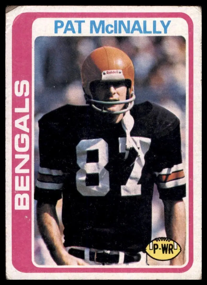 1978 Topps Pat McInally #354 Cincinnati Bengals Football Card NFL Sports - Football Card Single
