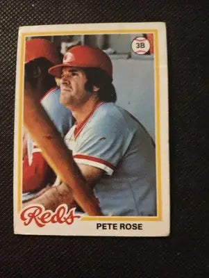 1978 Topps - Pete Rose #20. Cincinnati Reds. VG+ - EX - Baseball Card Single
