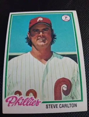 1978 Topps - Steve Carlton #540. Phillies. EX - Baseball Card Single