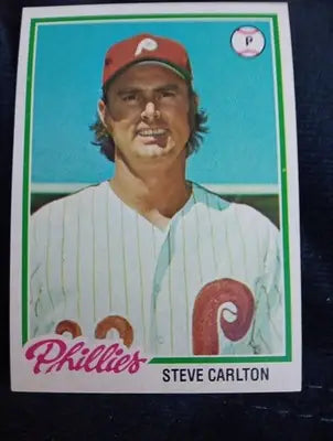 1978 Topps - Steve Carlton #540. Phillies. EX - EX+ - Baseball Card Single