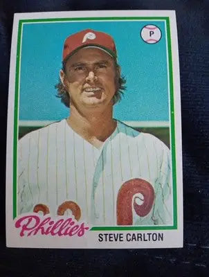 1978 Topps - Steve Carlton #540. Phillies. EX - EX+ - Baseball Card Single