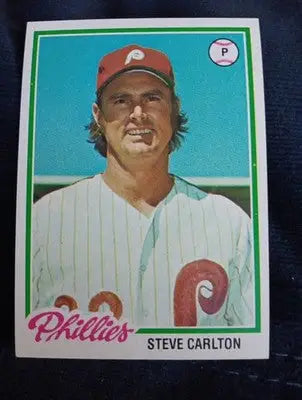 1978 Topps - Steve Carlton #540. Phillies. EX - EX+ - Baseball Card Single