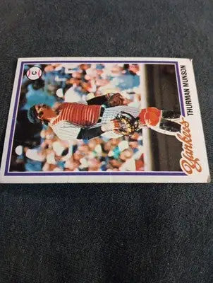 1978 Topps - Thurman Munson #60. NY Yankees. VG+ - Baseball Card Single
