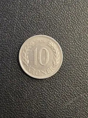 1979 Denmark 10 Kroner Coin - Queen Margrethe II - Copenhagen Mint