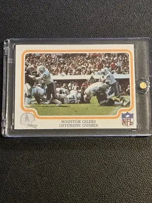 1979 Fleer Team Action #21 Offensive Gusher - Football Card Single