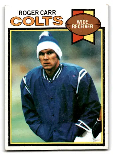1979 Topps #325 Roger Carr EX Excellent Colts ID:66276 - Football Card Single