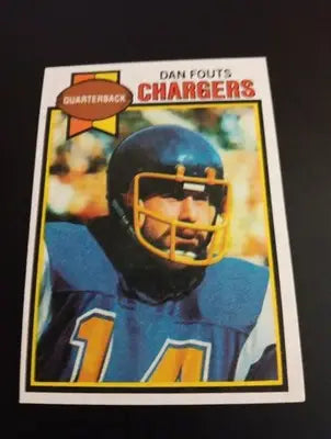 1979 Topps - Dan Fouts #387. San Diego Chargers. EX-NRMT - Football Card Single