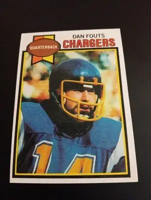 1979 Topps - Dan Fouts #387. San Diego Chargers. EX-NRMT - Football Card Single