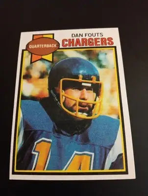 1979 Topps - Dan Fouts #387. San Diego Chargers. EX-NRMT - Football Card Single
