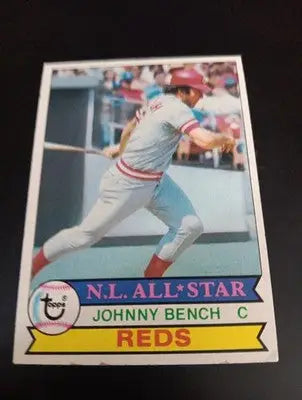 1979 Topps - Johnny Bench #200. Reds. NRMT+ - Baseball Card Single