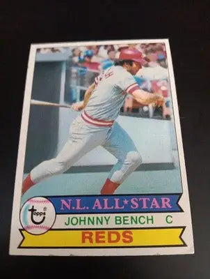 1979 Topps - Johnny Bench #200. Reds. NRMT+ - Baseball Card Single