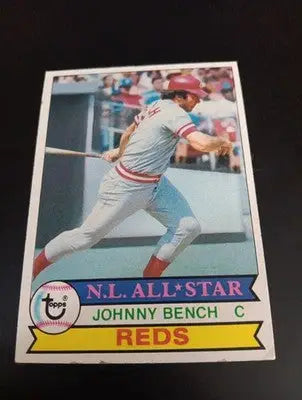 1979 Topps - Johnny Bench #200. Reds. NRMT+ - Baseball Card Single