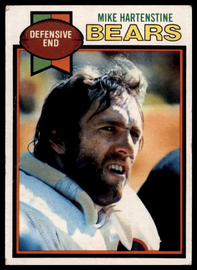 1979 Topps Mike Hartenstine #251 Chicago Bears Football Card NFL Sports - Football Card Single