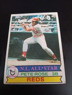 1979 Topps - Pete Rose #650. Reds. NRMT+ - Baseball Card Single