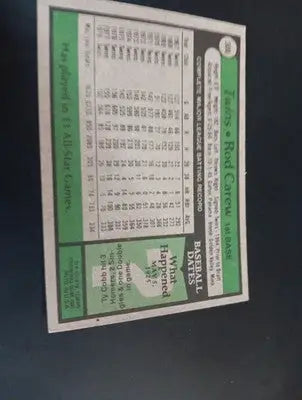 1979 Topps - Rod Carew #300. Twins. NRMT+ - Baseball Card Single