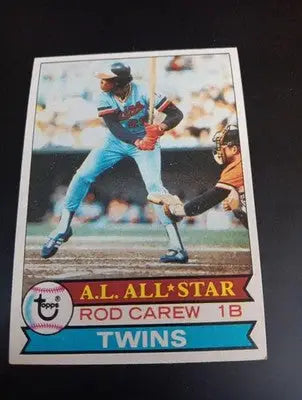 1979 Topps - Rod Carew #300. Twins. NRMT+ - Baseball Card Single