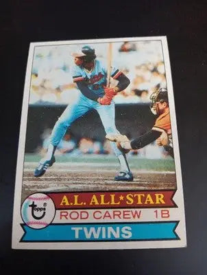 1979 Topps - Rod Carew #300. Twins. NRMT+ - Baseball Card Single