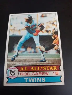 1979 Topps - Rod Carew #300. Twins. NRMT+ - Baseball Card Single