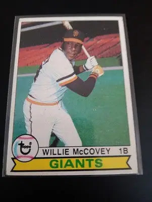 1979 Topps - Willie McCovey #215. San Francisco Giants. NRMT - Baseball Card Single
