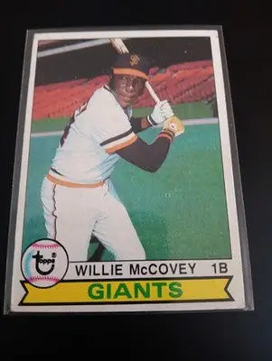 1979 Topps - Willie McCovey #215. San Francisco Giants. NRMT - Baseball Card Single
