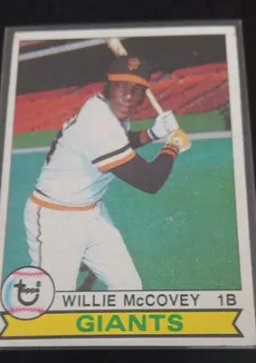 1979 Topps - Willie McCovey #215. San Francisco Giants. NRMT - Baseball Card Single
