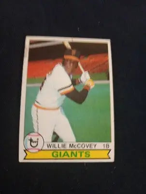 1979 Topps - Willie McCovey #215. SF Giants. EX+ - Baseball Card Single