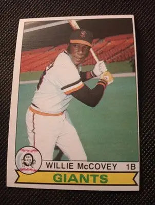 1979 Topps - Willie McCovey #215. SF Giants. EX+ - Baseball Card Single