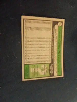 1979 Topps - Willie McCovey #215. SF Giants. EX+ - Baseball Card Single