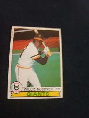 1979 Topps - Willie McCovey #215. SF Giants. EX+ - Baseball Card Single