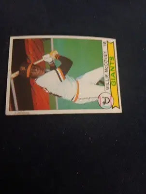 1979 Topps - Willie McCovey #215. SF Giants. EX+ - Baseball Card Single