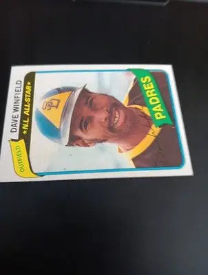 1980 Topps - Dave Winfield #230. Padres. NRMT+ - Baseball Card Single