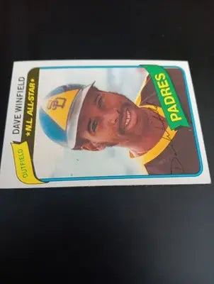 1980 Topps - Dave Winfield #230. Padres. NRMT+ - Baseball Card Single