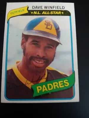 1980 Topps - Dave Winfield #230. San Diego Padres. EX+ - Baseball Card Single