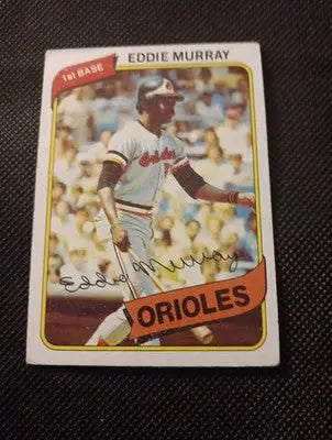 1980 Topps - Eddie Murray #160. Baltimore Orioles. VG+ - EX - Baseball Card Single