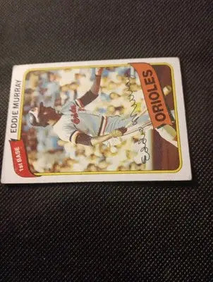 1980 Topps - Eddie Murray #160. Baltimore Orioles. VG+ - EX - Baseball Card Single
