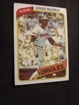 1980 Topps - Eddie Murray #160. Baltimore Orioles. VG+ - EX - Baseball Card Single