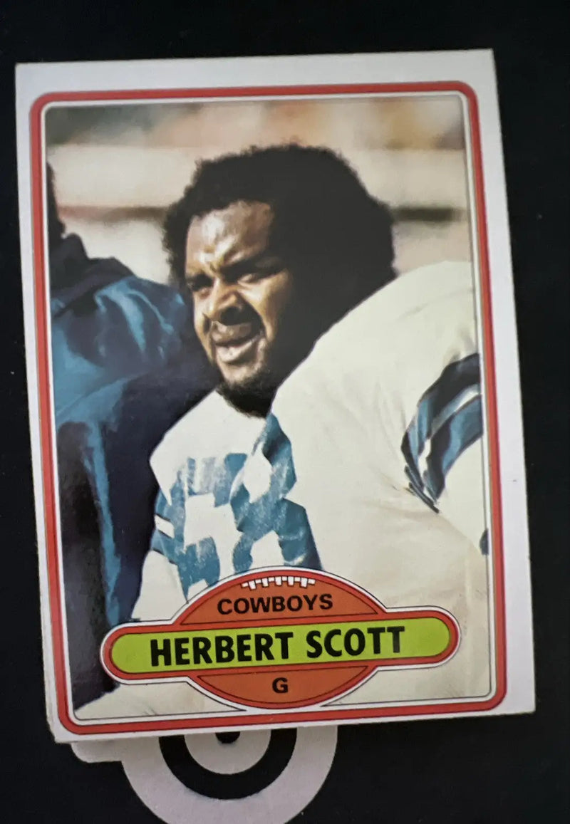 1980 Topps - Herbert Scott #33 (RC)