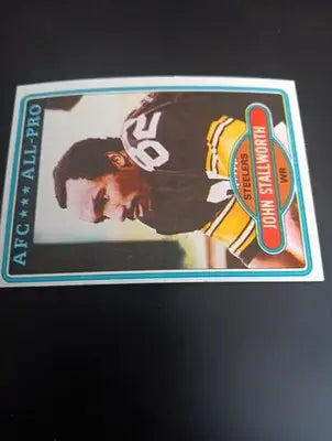 1980 Topps - John Stallworth #130. Pittsburgh Steelers. EX-NRMT - Football Card Single