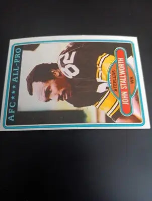 1980 Topps - John Stallworth #130. Pittsburgh Steelers. EX-NRMT - Football Card Single