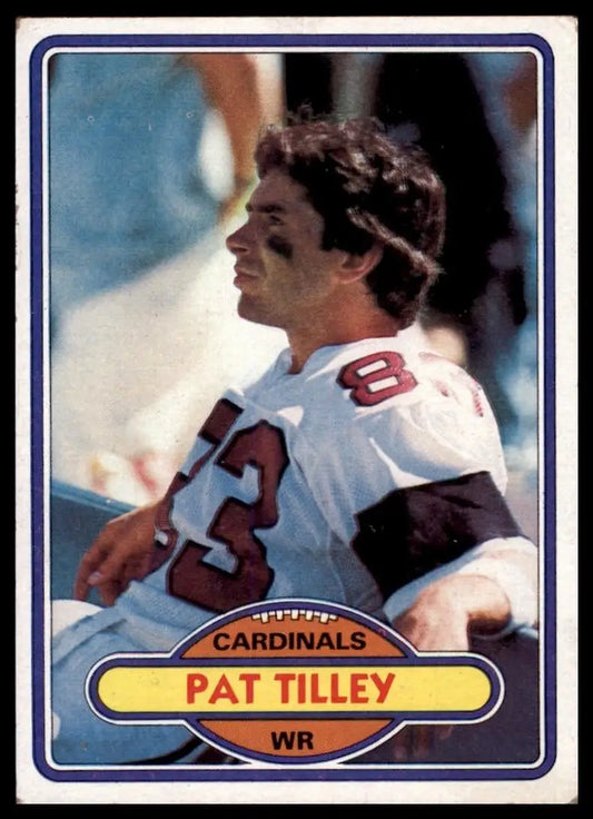 1980 Topps Pat Tilley #389 St Louis Cardinals Football Card NFL Sports - Football Card Single