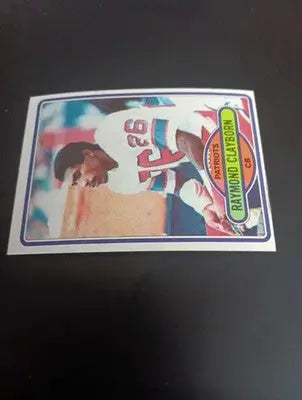 1980 Topps - Raymond Clayborn #248. NE Patriots. EX-NRMT - Football Card Single