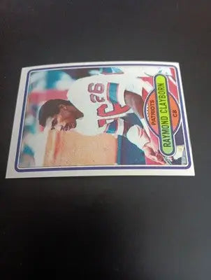 1980 Topps - Raymond Clayborn #248. NE Patriots. EX-NRMT - Football Card Single