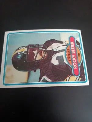 1980 Topps - Rocky Bleier #61. Pittsburgh Steelers. EX-NRMT - Football Card Single