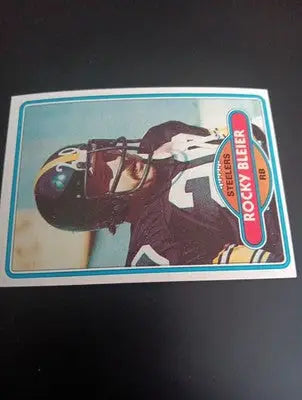 1980 Topps - Rocky Bleier #61. Pittsburgh Steelers. EX-NRMT - Football Card Single