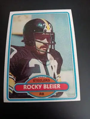 1980 Topps - Rocky Bleier #61. Pittsburgh Steelers. EX-NRMT - Football Card Single