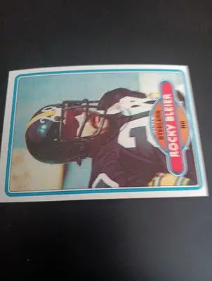 1980 Topps - Rocky Bleier #61. Pittsburgh Steelers. EX-NRMT - Football Card Single
