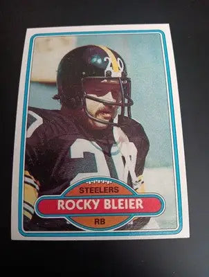 1980 Topps - Rocky Bleier #61. Pittsburgh Steelers. EX-NRMT - Football Card Single