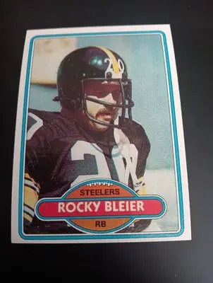 1980 Topps - Rocky Bleier #61. Pittsburgh Steelers. EX-NRMT - Football Card Single