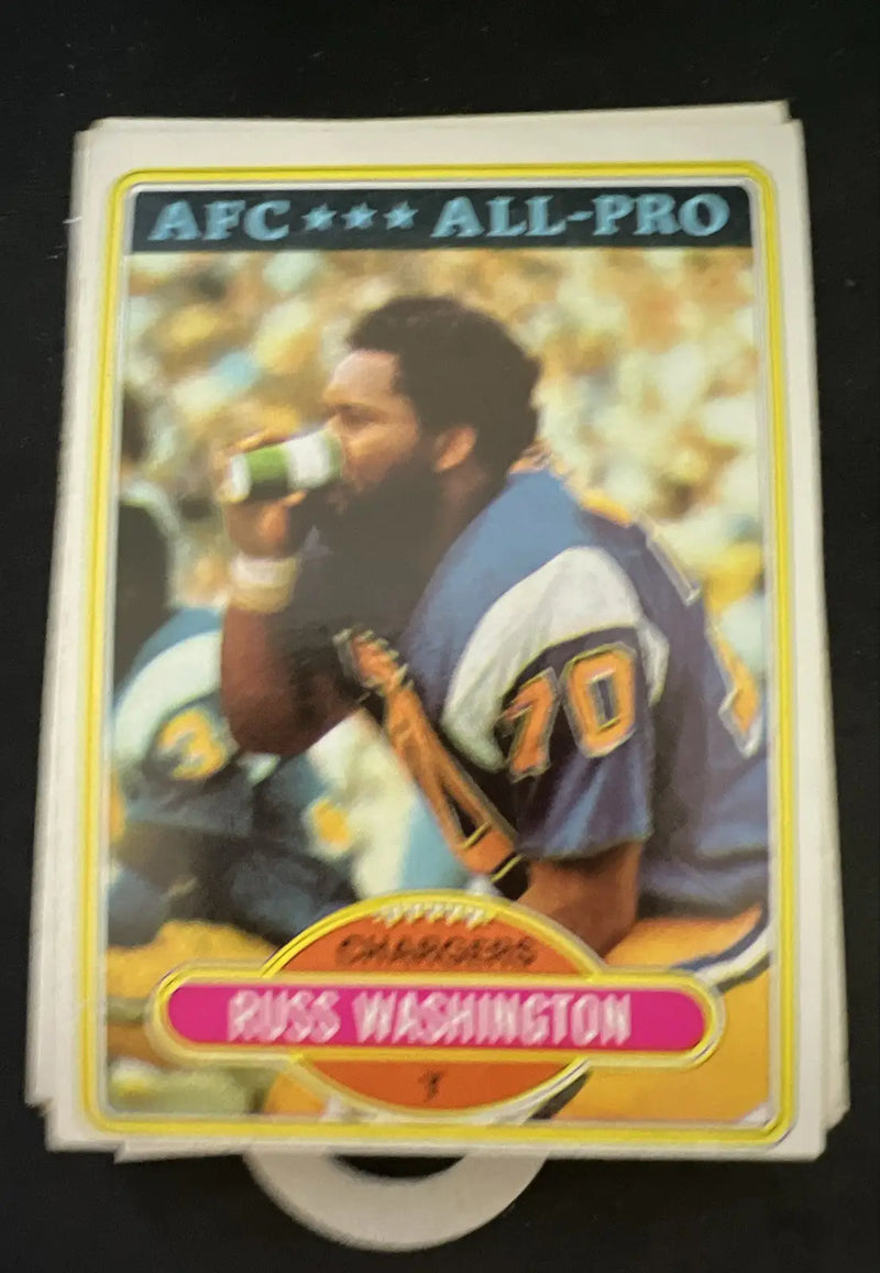 1980 Topps - Russ Washington #305