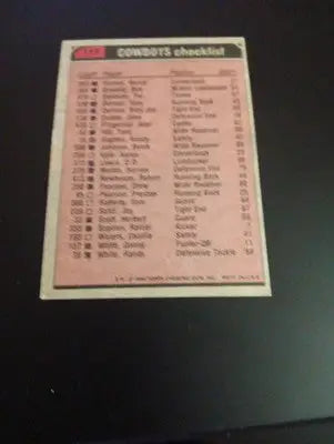 1980 Topps - Team Leaders Tony Dorsett Tony Hill Harvey Martin #113 - Football Card Single